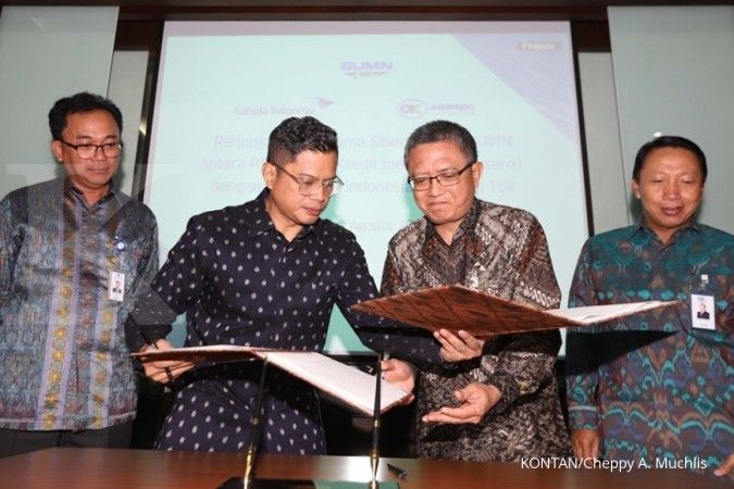 Pertama kali, Askrindo jamin aset sekuritisasi Garuda Indonesia