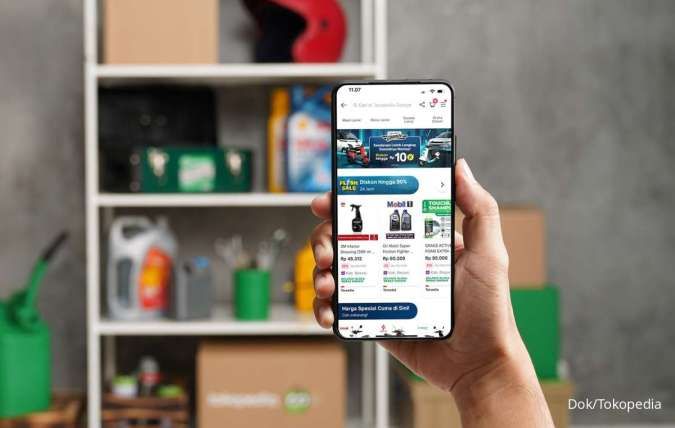 Penjualan Produk Otomotif Melesat, Tokopedia Luncurkan Fitur Jasa Pasang Otomotif