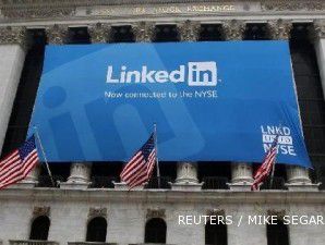 Tertekan aksi jual, saham LinkedIn bisa anjlok hingga US$ 30 per saham