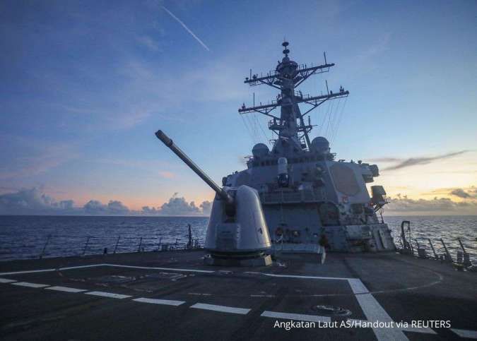 Kapal Perang AS Kembali Berlayar di Selat Taiwan, Begini Respons China