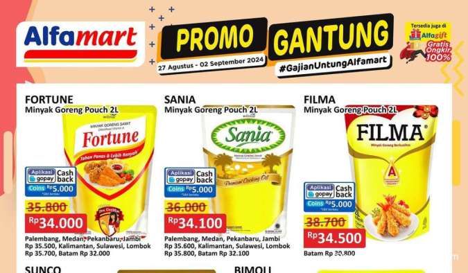 Promo Minyak Goreng di Indomaret Berakhir Hari Ini, Cek Promo di Alfamart-Superindo