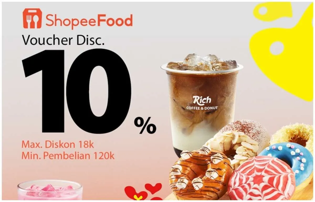 Promo Richeese Factory Khusus ShopeeFood, Kesempatan Dapat Voucher Diskon 10%