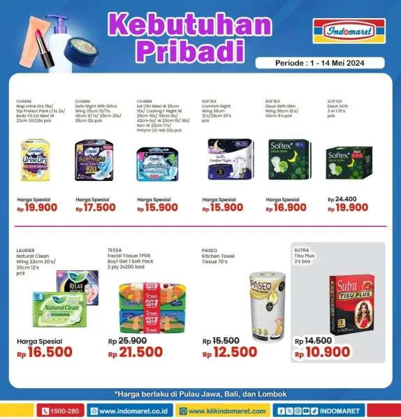 Promo Indomaret Super Hemat 1-14 Mei 2024