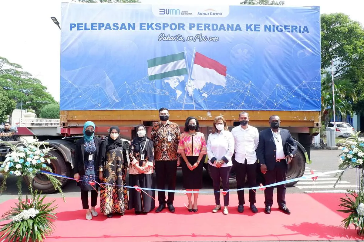 Kimia Farma (KAEF) Lakukan Ekspor Pertama ke Nigeria