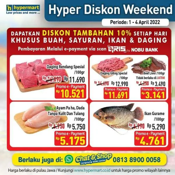 Promo JSM Hypermart Berlaku 1-4 April 2022