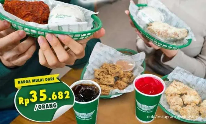 Daftar Promo Wingstop Mantapnya Juara September, Sendiri & Ramean Harga Spesial