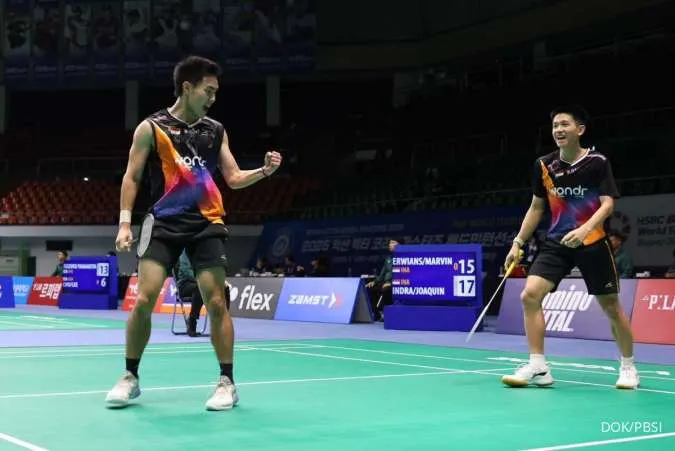 Hasil Korea Masters 2025, Dua Wakil Indonesia Maju ke Babak Semifinal