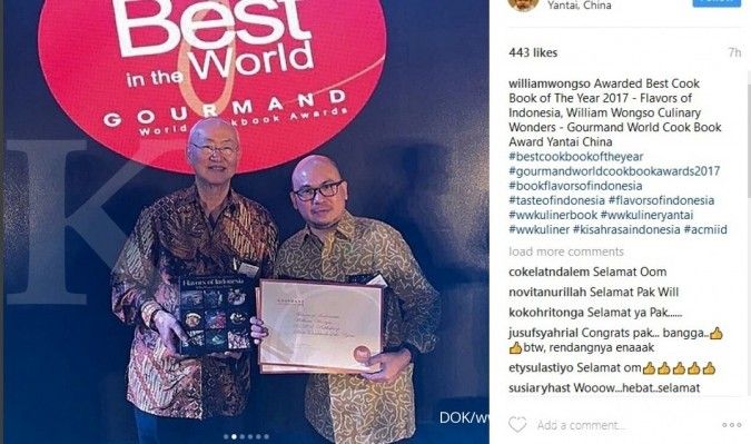 Flavours of Indonesia jadi buku terbaik tahun ini