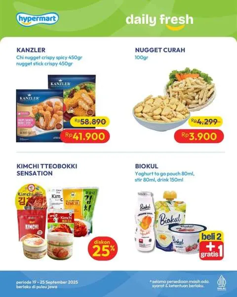 Promo JSM Hypermart Hyper Diskon Weekend Periode 19-22 September 2025