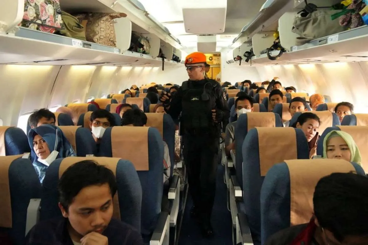 Sebanyak 385 WNI dari Sudan Tiba di Tanah Air, Jumat (28/4) Pagi