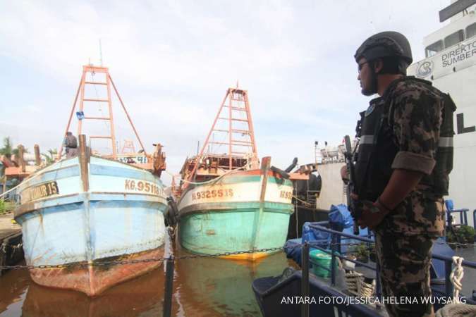 Lagi-lagi, kapal Malaysia ditangkap saat maling ikan di Selat Malaka 