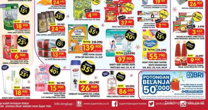 Promo Superindo Weekday Hanya 3 Hari 26-28 Desember 2023