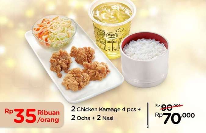 Promo HokBen Weekend Minggu 19 Januari 2025, Hari Terakhir Makan Berdua Lebih Murah