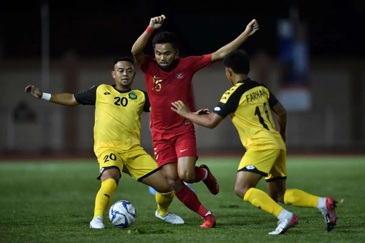 Timnas U-22 Indonesia pesta gol melawan Brunei Darussalam dengan skor 8-0 