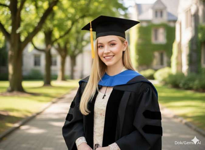 8 Ide Prompt Gemini AI untuk Edit Foto Wisuda Wanita Tampil Profesional