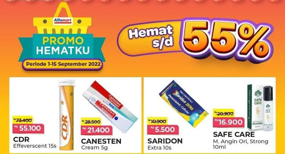 Promo Alfamart Sampai 15 September 2022, Promo yang Segera Berakhir