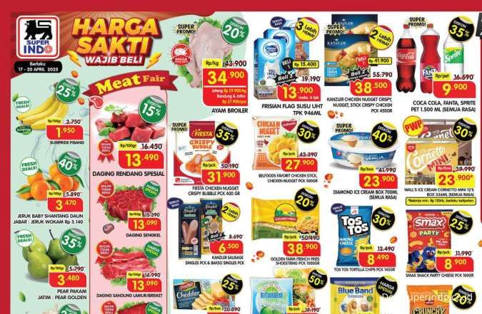 Promo Superindo 17-20 April 2025, Daging Segar dan Minyak Goreng Harga Spesial