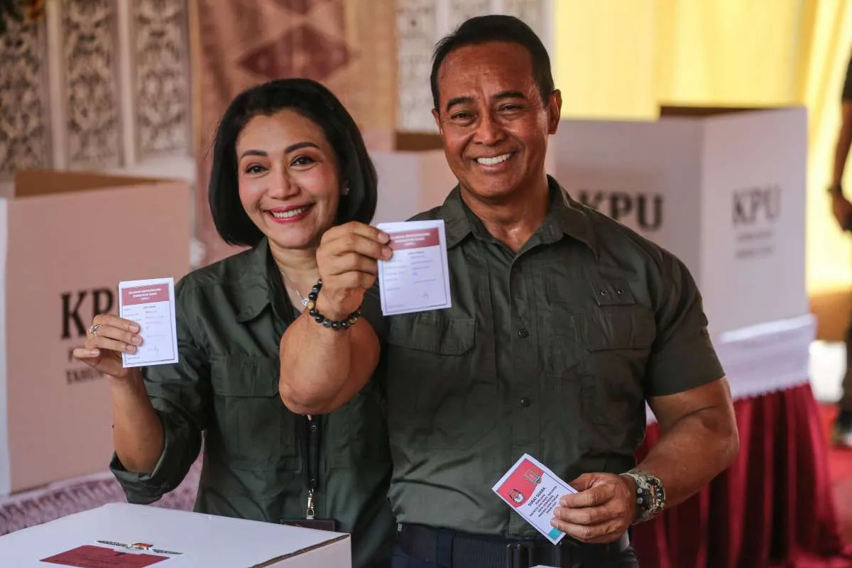 Pilkada Jawa Tengah, Pasangan Andika-Hendi Menang di TPS Jokowi