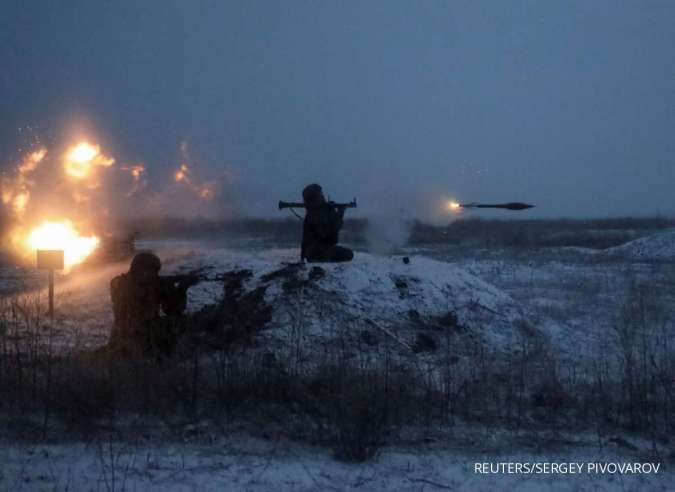 Presiden Ukraina: Rusia Menyerang Infrastruktur Militer dan Penjaga Perbatasan