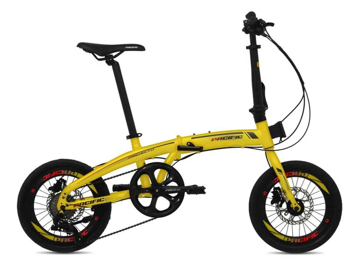Warna khas anak muda, harga sepeda lipat Pacific 2980 RX 7.0 super murah