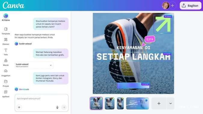Fitur Canva AI 2.0: Cukup Bicara, Desain Langsung Jadi Otomatis