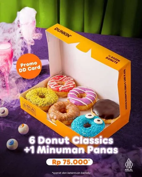Promo Dunkin DD Card Tiap Senin Oktober 2025