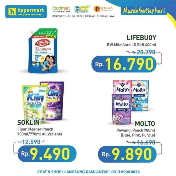 Promo JSM Hypermart Hyper Diskon Weekend Periode 19-22 Juli 2024