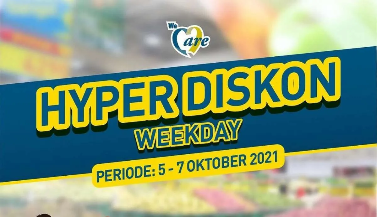 Promo Hypermart terbaru di 6 Oktober 2021, dapatkan potongan harga di hari kerja