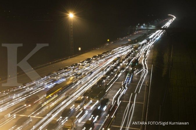 Minggu, tarif tol di 15 ruas naik