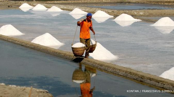 Wah! Stok garam hanya cukup untuk 1,5 bulan