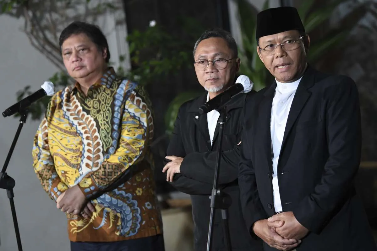 Ketum Parpol Kumpul di Istana, Ada Prabowo, Airlangga, Zulkifli, hingga Mardiono