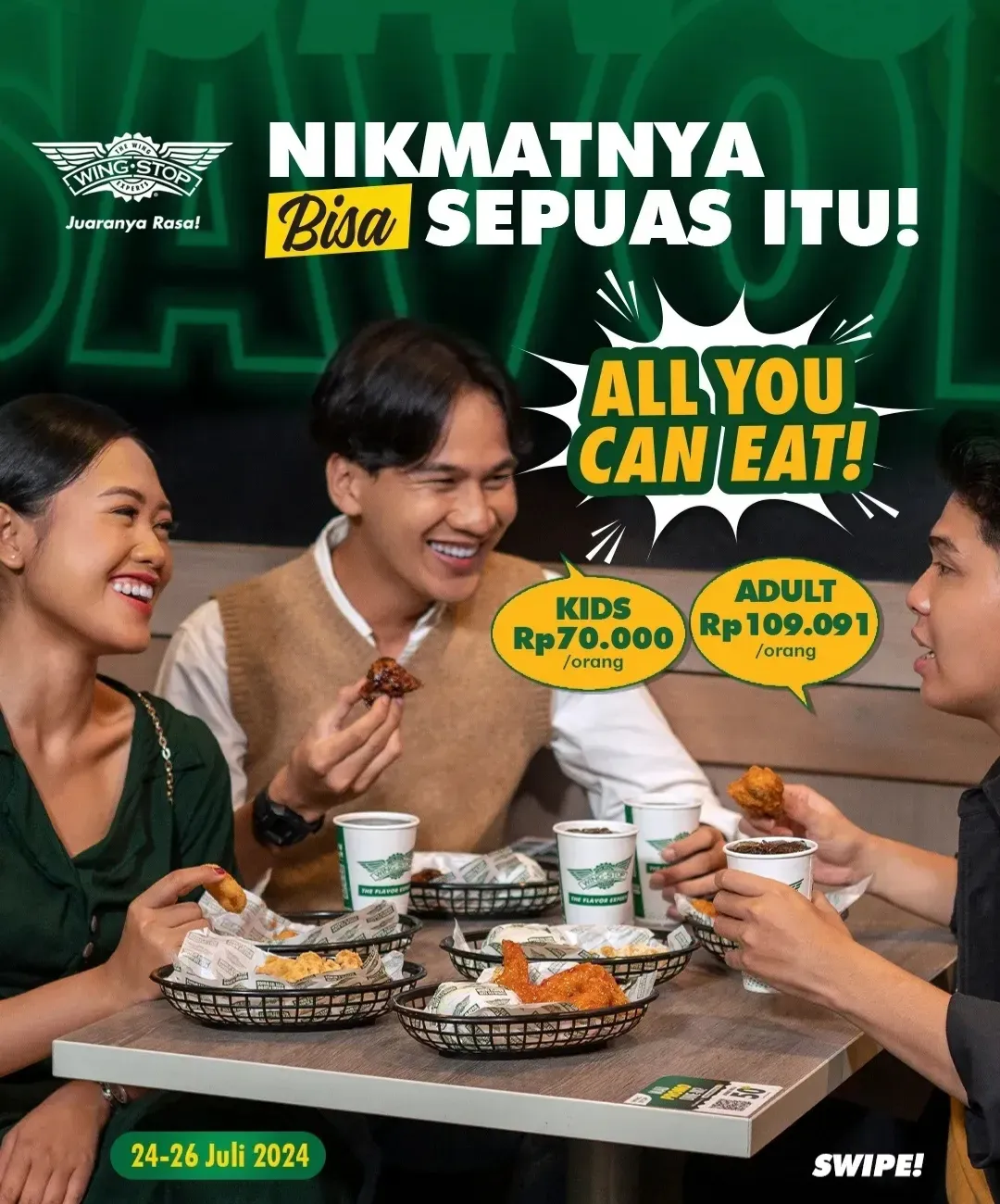 Wingstop all you can eat ayce