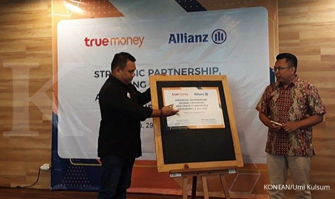 Pasarkan asuransi jiwa mikro sekoci, Allianz Life gandeng TrueMoney