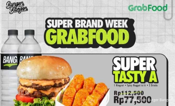 Promo Burger Bangor Super Brand Week Februari 2025 Cuma Rp 72.000, Hanya Seminggu!