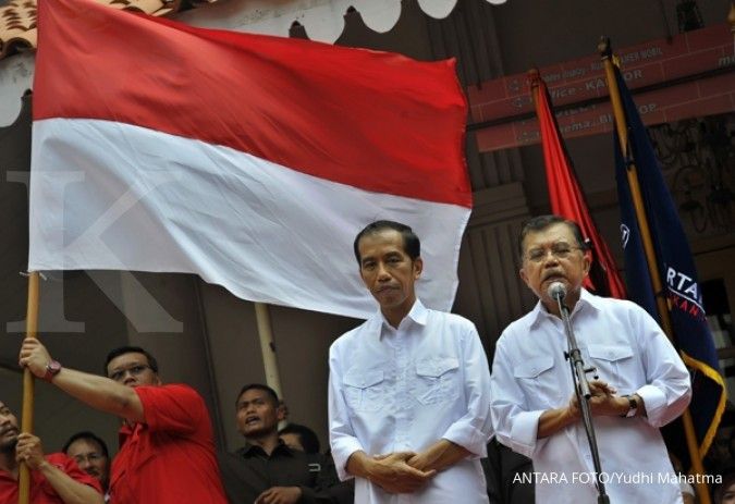 17.480 lampion di 31 daerah saat pelantikan Jokowi
