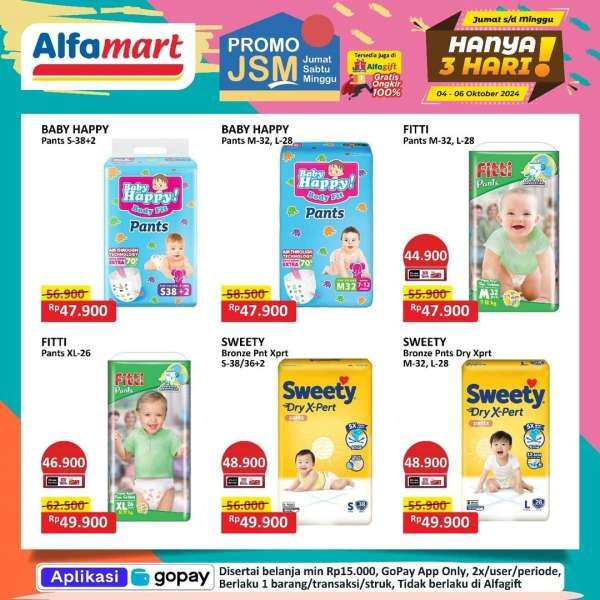 Promo JSM Alfamart Periode 4-6 Oktober 2024