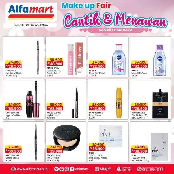 Promo Alfamart Beauty Fair Sambut Hari Raya Periode 1-7 April 2024