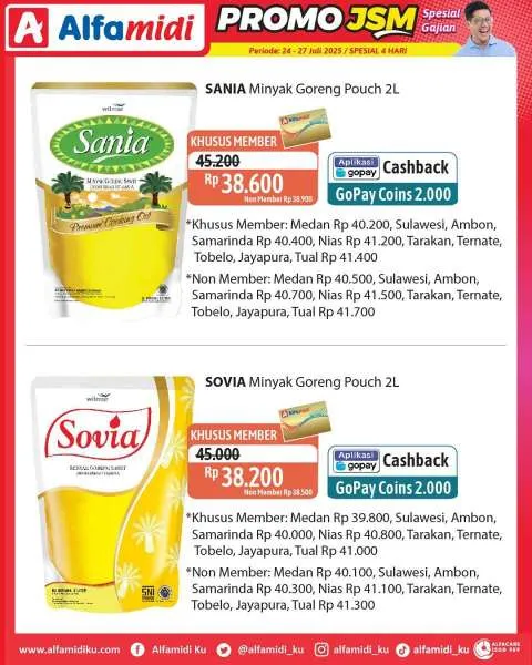 Promo JSM Alfamidi Spesial Gajian Periode 24-27 Juli 2025