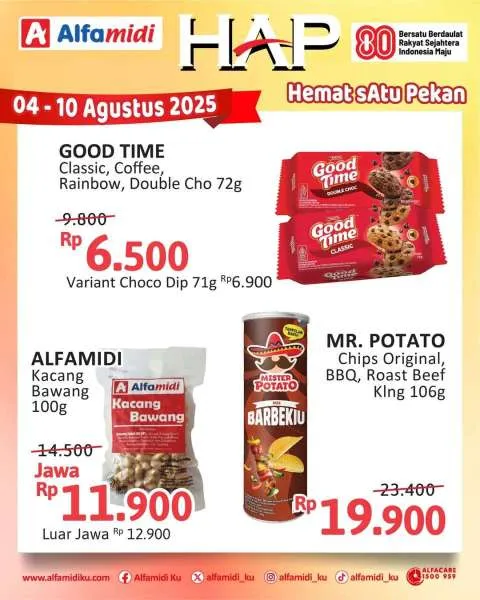 Promo Alfamidi Hemat Satu Pekan Periode 4-10 Agustus 2025