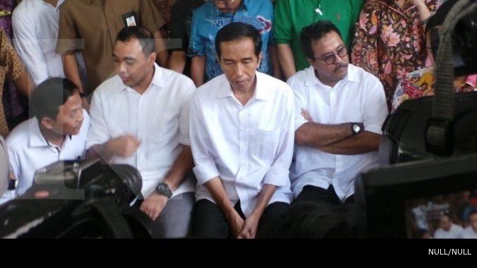 H-5 deklarasi capres, Jokowi masih enggan komentar