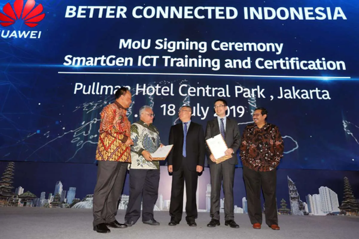 Huawei latih pencari kerja di sektor telekomunikasi