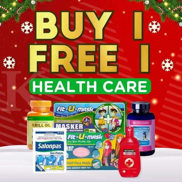 Promo Watsons Health Care, Aneka Produk Kesehatan Beli 1 Gratis 1