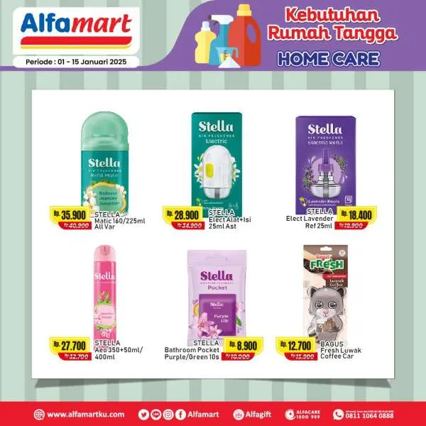 Promo Alfamart Home Care Periode 1-15 Januari 2025