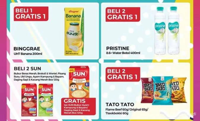 Promo Alfamidi Ngartis 16-30 September 2025, Susu Pisang-Obat Batuk Beli 1 Gratis 1