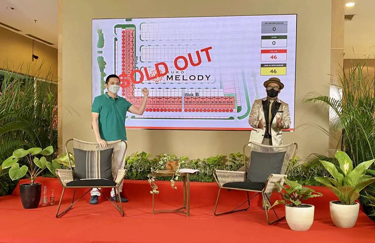 Ruko Melody Summarecon Serpong habis terjual dalam waktu tiga jam secara virtual