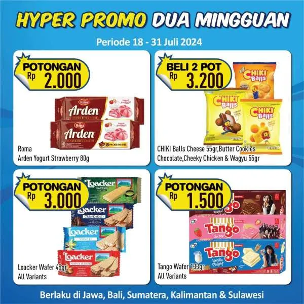 Promo Hypermart Dua Mingguan Periode 18-31 Juli 2024