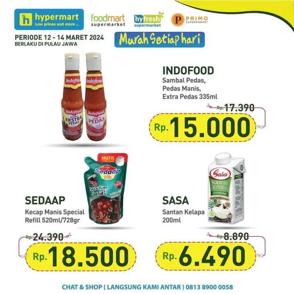 Promo Hypermart Hyper Diskon Weekday Periode 12-14 Maret 2024