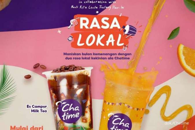 Menu Terbaru Chatime x ShopeeFood 2022, Hadir 2 Minuman Chatime Rasa Lokal