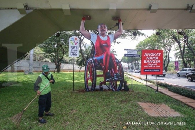 Sambut Asian Para Games 2018, ada aksi Palang Pintu di Balai Kota 