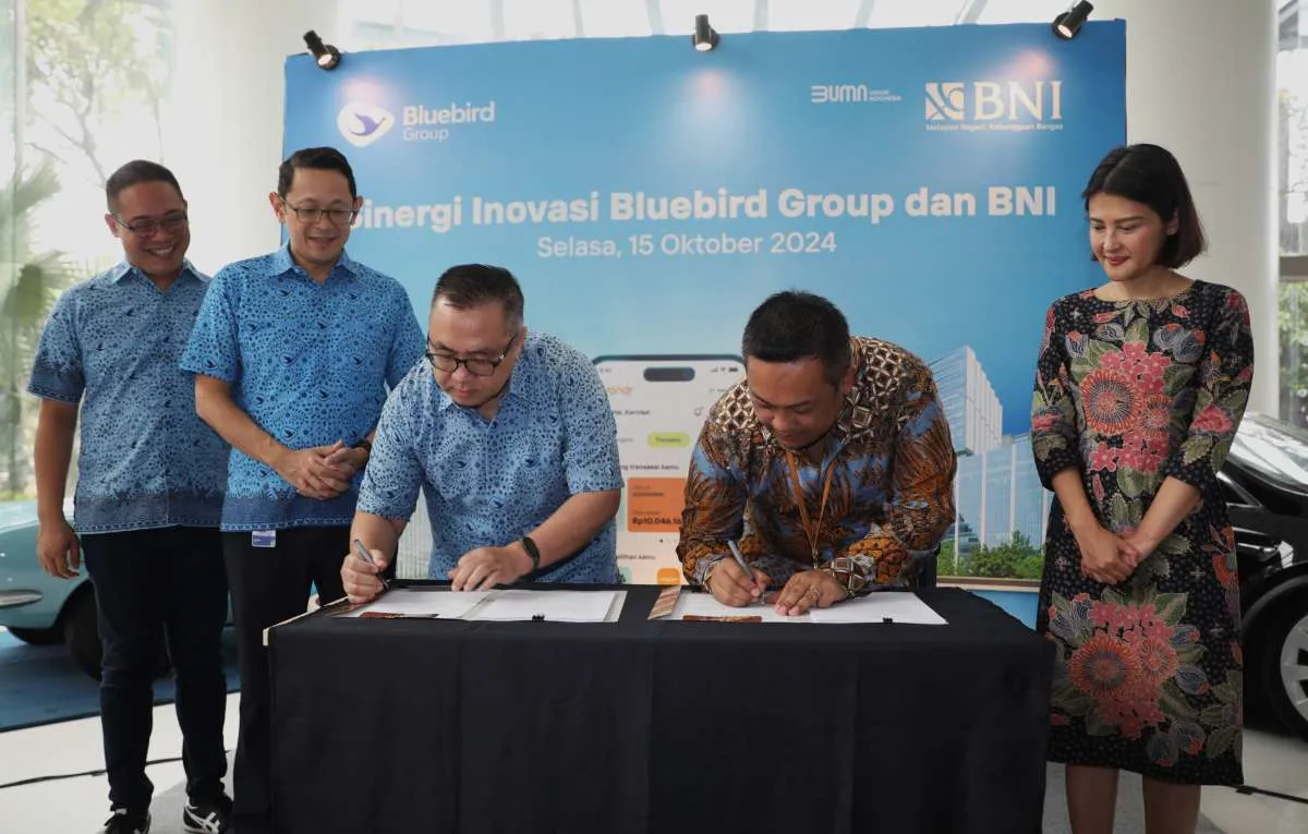 Kerjasama BNI dan BlueBird Berhasil Kerek Transaksi